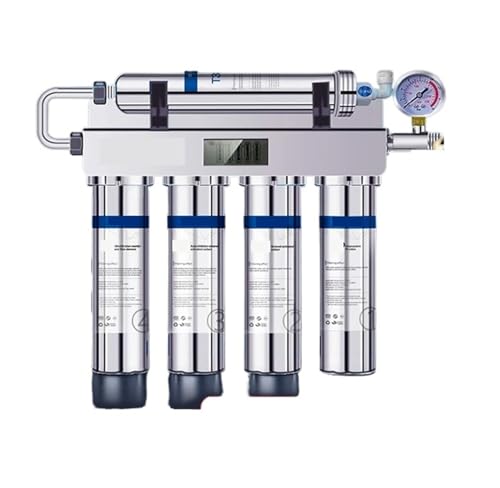 Intelligentes 5-stufiges Ultrafiltrations-Wasserreinigungssystem for den Haushalt mit Kalkhemmung und Kohlenstoff-Küchenwasserfilter Mit hoher Filtrationsrate von JHXHFJXZ
