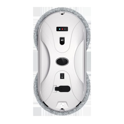 JHXHFJXZ Electric Window Cleaning Robot with Double Water Spray Glass Vacuum Cleaner for Interior/Exterior Highrise Windows für streifenfreies Glas von JHXHFJXZ
