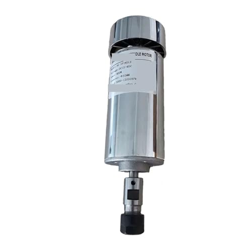Luftgekühlter 0,4-kW-CNC-Spindelmotor-Kit ER11-Spannfutter 400-W-Spindelmotor + Drehzahlregler for die Stromversorgung for Gravieren Leistungsstarke Lager(Model E) von JHXHFJXZ