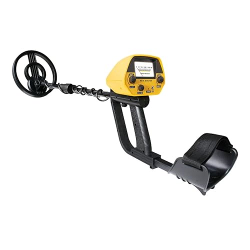 MD5090 Unterirdischer Gold-Metalldetektor-Finder, Suche nach vergrabenen Schatzobjekten, Langstrecken-Scan-Schatzfinder mit Kopfhörern Unterwasser- und Strandgebrauch(MD5090) von JHXHFJXZ