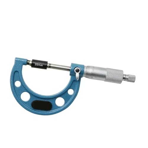 Metrisches Mikrometer 0,01 mm Blaues Außenmikrometer 0,01 mm Messschieber Messwerkzeuge Für präzise Messungen(125-150mm) von JHXHFJXZ
