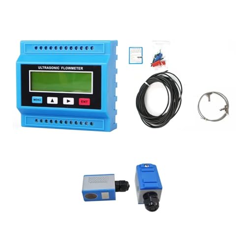 TUF-2000M Ultraschall-Wasserdurchflussmesser TS-2/TM-1/TL-1 Wandlermodul Digitaler Flüssigkeitsdurchflussmesser for Metall- oder Kunststoffrohre Geringe Wiederholbarkeit(Host plus TS-2) von JHXHFJXZ