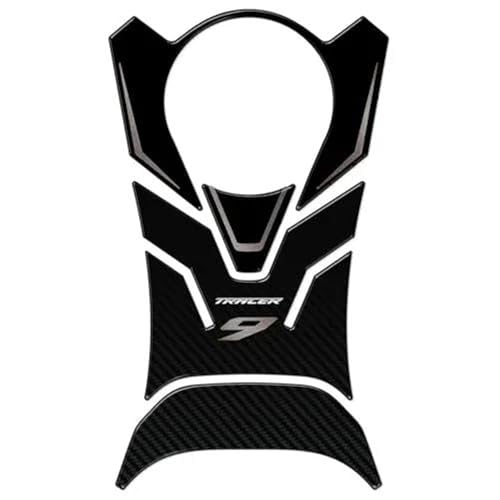JHYBDP Kraftstofftank-Pad Motorrad-Tankaufkleber Für Yamaha Tracer 9 Tracer 9 GT 2021–2023 Tankschutz Aufkleber Tankpad Kraftstofftank-Schutzaufkleber(Satz 4) von JHYBDP
