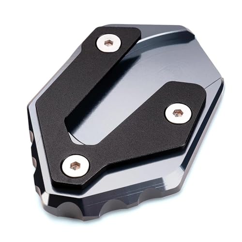 JHYBDP Motorrad Fuß Seite Stehen Pad Platte Seite Stehen Vergrößern Pad Kick Stehen Für Yamaha Tracer 9 GT Tracer 900 9 GT Tracer9gt Plus 2021-2023(Titan) von JHYBDP