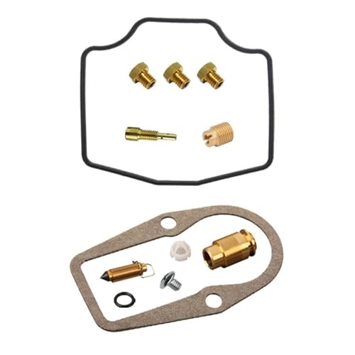 JHYBDP Vergaser-Reparatursatz Für Yamaha TT600 4LW 4GV (1993–1996), TT600E, TT600S, TT 600 E S, Vergaserwerkzeuge, Schwimmermembran Vergaser Reparatur Teile Reparatursatz Ersatz(Satz 1) von JHYBDP