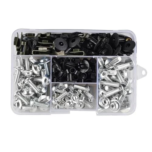 JHYBDP Verkleidungsschrauben Motorrad Verkleidung Schrauben Schrauben Kit Mutter Clips Für Aprilia RSV4R RSV1000R RSV 4 4R 1000R 1000 RR RSV4 R Karosserie Schrauben Karosserieschrauben-Set(Silber) von JHYBDP