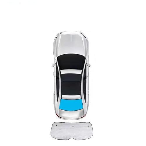 JIABAOCA Auto Windschutzscheibe Sonnenschirm für Dacia Jogger 2022-2024, Auto Sonnenschutz Frontscheibe Innen, Faltbare Autoscheiben Sonnenschutz Blockiert Uv-Strahlen, ZubehöR,Rear JIABAOCA Auto Windschutzscheibe Sonnenschirm für Dacia Jogger 2022-2024, Auto Sonnenschutz Frontscheibe Innen, Faltbare Autoscheiben Sonnenschutz Blockiert Uv-Strahlen, ZubehöR,Rear von JIABAOCA