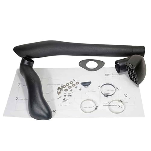 JIABAOCA Auto schnorchelset für Isuzu D-MAX 2012+, Robustes Auto-schnorchel-Set mit abs-Kunststoff-teilen für langlebige nutzung mit erhöhtem luftstrom, Auto Styling zubehör JIABAOCA Auto schnorchelset für Isuzu D-MAX 2012+, Robustes Auto-schnorchel-Set mit abs-Kunststoff-teilen für langlebige nutzung mit erhöhtem luftstrom, Auto Styling zubehör von JIABAOCA