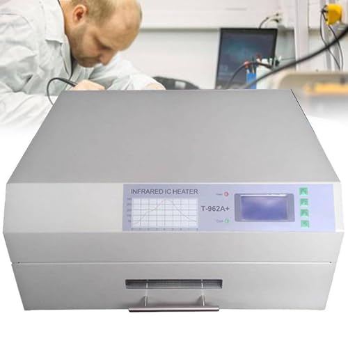 Mini Reflow Professioneller automatischer Reflow-Ofen T962/T962A/T962C/T962A+ Intelligente Infrarot-Pcb-Chip， Aluminiumsubstrat-Lampenperle BGA-Nacharbeitsstation,T-962A+-220v von JIADUOFU