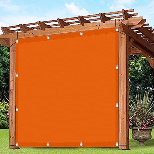 Markisenstoff 3.8 x 7 m 99% Schattentuch mit Ösen Wasserdicht Schattenspender Rechteckig mit Ösen Segeltuch 4 × 1.5 M Seile für Außenbereich Garten, Orange Markisenstoff 3.8 x 7 m 99% Schattentuch mit Ösen Wasserdicht Schattenspender Rechteckig mit Ösen Segeltuch 4 × 1.5 M Seile für Außenbereich Garten, Orange von JIAFANG
