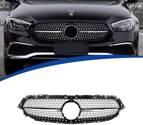 JIAGHUI Front- und Kühlergrill Für Benz E Class W213 GT 2021 2022 2023, Front Bumper Radiator Grille Stoßstange Kühlergrill Grill BelüFtungsdeckel Verkleidung JIAGHUI Front- und Kühlergrill Für Benz E Class W213 GT 2021 2022 2023, Front Bumper Radiator Grille Stoßstange Kühlergrill Grill BelüFtungsdeckel Verkleidung von JIAGHUI