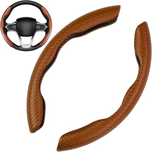 JIAGHUI Lenkradbezug Leder Optik Lenkradschutz Lenkradhülle für Audi A1 A2 A3 A4 A5 A6 A6E-TRON A7 A8 AICON Cabriolet Coupe, Kohlfaser segmentierter Lenkradschutz JIAGHUI Lenkradbezug Leder Optik Lenkradschutz Lenkradhülle für Audi A1 A2 A3 A4 A5 A6 A6E-TRON A7 A8 AICON Cabriolet Coupe, Kohlfaser segmentierter Lenkradschutz von JIAGHUI
