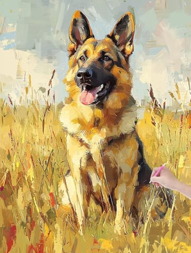 Diamond Painting Erwachsene Hund, DIY Herbst Diamond Painting Eckige Steine Set, Diamant Kunst Bilder für Anfänger, Diamant Malerei Bastelset Erwachsene für Zimmer Wanddeko, Geschenke, 90x120 cm, V-87 Diamond Painting Erwachsene Hund, DIY Herbst Diamond Painting Eckige Steine Set, Diamant Kunst Bilder für Anfänger, Diamant Malerei Bastelset Erwachsene für Zimmer Wanddeko, Geschenke, 90x120 cm, V-87 von JIAGUANG