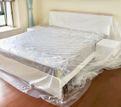Sofabezug Abdeckung Extra groß langlebig wasserdicht Staubschutz Möbelhülle Sofahülle für Bett Sofa Möbel beim Umzug oder Lagerung von JIAHG