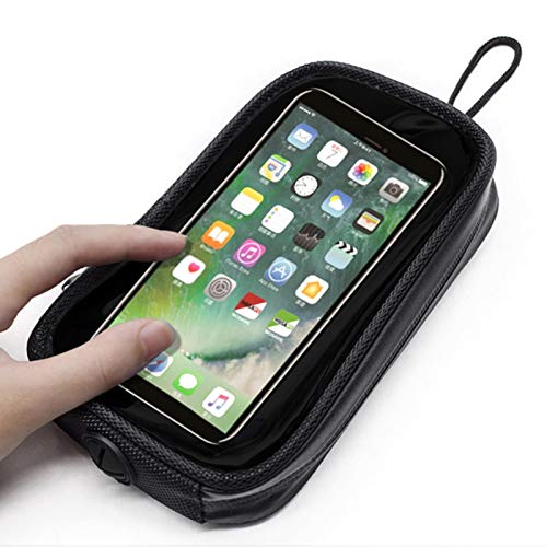 JIAHUA Tankrucksack Motorrad Handytasche Magnet Große Wasserdicht Motorrad Tanktasche Tankrucksack Mit Transparent Fenster Touchscreen Handyhalter Für Alle Motorräder Mit Metallkraftstofftanks von Lupsty