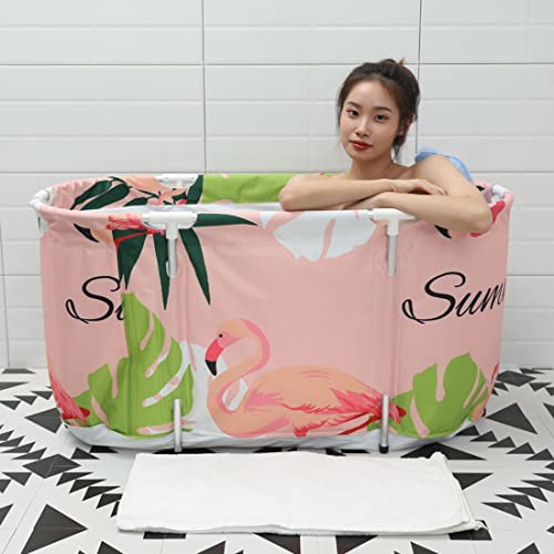 Movable Badewannen Erwachsene faltbare Badewannen erhältlich in allen Jahreszeiten Tragbarer Studenten Badewanne Familie Badewannen Kindertauchbecken Spa Badewannen bequeme Lagerung Badewannen for Inn von JIAJIAY Buthtubs
