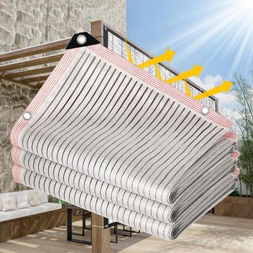 75% Schatten Alufolien-Sonnenschutznetz für Garten, Pflanzen, Auto und Outdoor – UV-Schutz, Hitzebeständig, Lichtschutz für Sukkulenten und Landschaftsbau 75% Schatten Alufolien-Sonnenschutznetz für Garten, Pflanzen, Auto und Outdoor – UV-Schutz, Hitzebeständig, Lichtschutz für Sukkulenten und Landschaftsbau von JIAJUTUI001