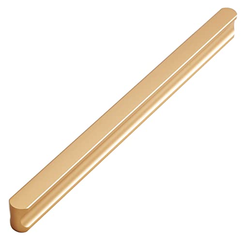 Schrankgriffe Schlafzimmerschrankgriffe Möbelgriffe Golden Schubladegriff Möbelgriffe Türknöpfe Möbelknöpfe Schrank Türgriff aus Aluminiumlegierung 1 Stück(Size:1000mm) von JIAJUTUI001