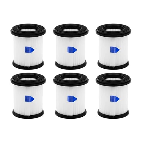 6-teiliger HEPA-Filter Mit Netzfilter-Ersatz, Kompatibel Mit INSE, N5S S6T S6P Pro Akku-Staubsauger-Ersatz von JIALEWUDILL