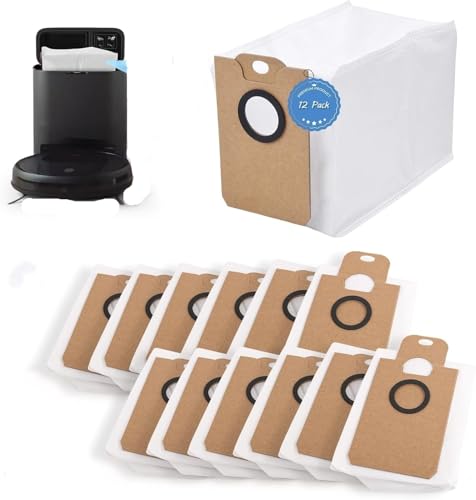 Staubsaugerbeutel, Kompatibel For Conga, Modell 2299-2499-7490-8290, 2299/2499 Ersatzstaubbeutel, Fassungsvermögen 3 L(12PCS) von JIALEWUDILL