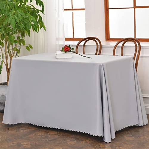 JIALIANG Tischdecke Wasserabweisend Tischwäsche Lotuseffekt Tischtuch, Lotuseffekt, Vielzahl von Größen und Farben sind verfügbar,grau,180x240cm JIALIANG Tischdecke Wasserabweisend Tischwäsche Lotuseffekt Tischtuch, Lotuseffekt, Vielzahl von Größen und Farben sind verfügbar,grau,180x240cm von JIALIANG