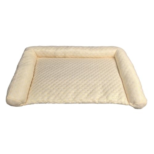 JIALING Cooling Mat for Dogs,Pet Ice Mat Cooling Mat,2025 New Summer Ice Silk Pet Cooling Mats,New Portable Washable Pet Cooling Pad No Water Or Electricity Needed (Yellow,S) von JIALING