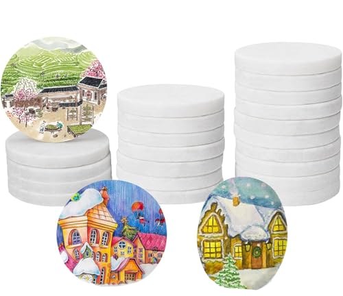JIAMOEAT Steine Zum Bemalen, 25 StüCk 5cm Durchmesser Flache Steine Zum Bemalen, NatüRliche Marmor Steine Zum Bemalen,Runde Steinscheibe Glatte Flach Kieselsteine FüR Kunst Kunsthandwerk Deko JIAMOEAT Steine Zum Bemalen, 25 StüCk 5cm Durchmesser Flache Steine Zum Bemalen, NatüRliche Marmor Steine Zum Bemalen,Runde Steinscheibe Glatte Flach Kieselsteine FüR Kunst Kunsthandwerk Deko von JIAMOEAT