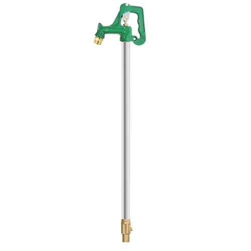 Frostfreier Hof-Hydrant-Wasserhahn, frostsicher, für den Außenbereich, gefrierfest, 1,9 cm Rohranschluss, Outdoor-Wasserhahn für Gartenbewässerung, 1,5 m Gesamtlänge 91,4 cm Grabtiefe von JIANBENKJ