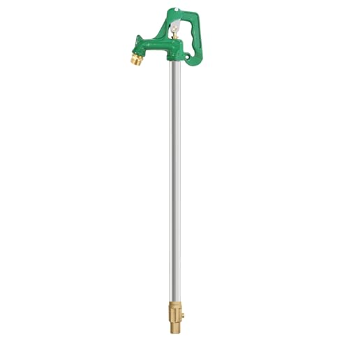 Frostsicherer Wasserhahn für Außenbereich - Hof-Hydrant für Garten, Bauernhof, Weidebewässerung - 3/4 Zoll Rohranschluss, 1 m von JIANBENKJ