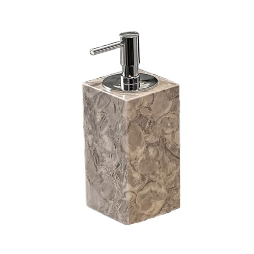 160 ml Seifenspender for die Hand, for Badezimmer, Theke, Küchenspüle, Dekor, nachfüllbare Seifenflasche mit galvanisierter Silberpumpe for Flüssigseife oder Lotion for Bathroom Kitchen Home von JIANBOHAIRS