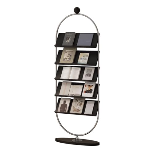 JIANBOHAIRS Zeitschriftenständer Prospektständer, Retro-Zeitungsständer, Zeitschriftenständer aus Massivholz, Wohnzimmer, bodenstehendes Bücherregal, Bild JIANBOHAIRS Zeitschriftenständer Prospektständer, Retro-Zeitungsständer, Zeitschriftenständer aus Massivholz, Wohnzimmer, bodenstehendes Bücherregal, Bild von JIANBOHAIRS