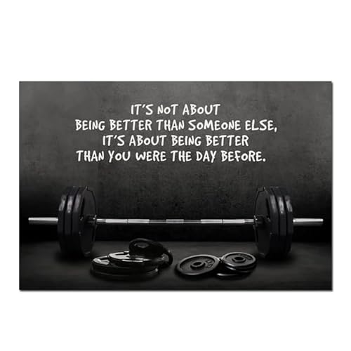 JIANGSHANDAIYOUCAIREN Fitness Sport Poster Prints Wall Art Leinwand Malerei Abstrakte Hantel Bild für Gym Liebhaber Zimmer Home Decor Kein Rahmen-A_40x50cm JIANGSHANDAIYOUCAIREN Fitness Sport Poster Prints Wall Art Leinwand Malerei Abstrakte Hantel Bild für Gym Liebhaber Zimmer Home Decor Kein Rahmen-A_40x50cm von JIANGSHANDAIYOUCAIREN