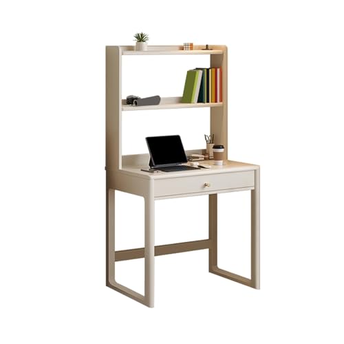 JIANGZAI Schreibtisch，Computer Tisch，Offenes Desktop-Regaldesign, geeignet for eine Vielzahl von Szenarien(White) von JIANGZAI