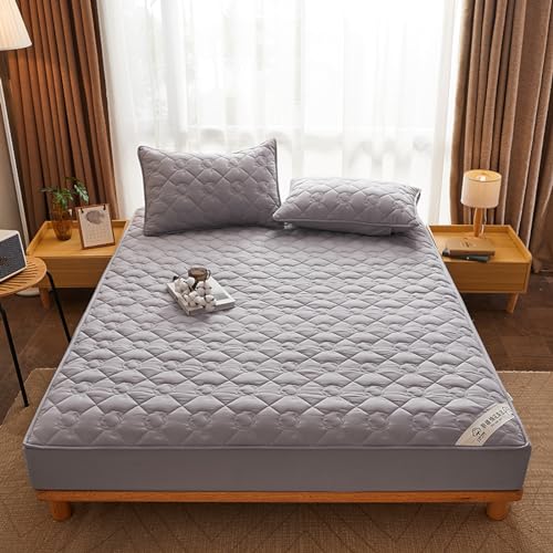 JIANINGHOME Beste Spannbettlaken 180x220,Matratzen-Bett-Schoner mit Spannumrandung|Auch für Boxspring-Betten|Matratzen-Auflage von JIANINGHOME