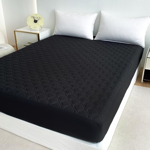 JIANINGHOME SPANNBETTLAKEN 153x203,Matratzen-Bett-Schoner mit Spannumrandung|Auch für Boxspring-Betten JIANINGHOME SPANNBETTLAKEN 153x203,Matratzen-Bett-Schoner mit Spannumrandung|Auch für Boxspring-Betten von JIANINGHOME