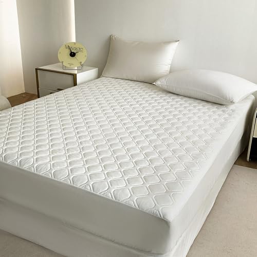 JIANINGHOME SPANNBETTLAKEN 198x203,Matratzen-Bett-Schoner mit Spannumrandung|Auch für Boxspring-Betten JIANINGHOME SPANNBETTLAKEN 198x203,Matratzen-Bett-Schoner mit Spannumrandung|Auch für Boxspring-Betten von JIANINGHOME