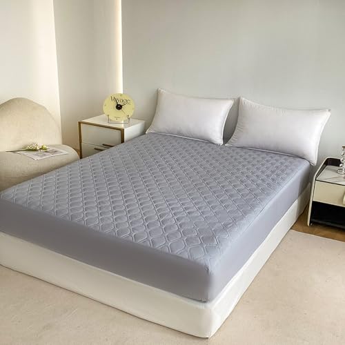 JIANINGHOME SPANNBETTLAKEN 198x203,Matratzen-Bett-Schoner mit Spannumrandung|Auch für Boxspring-Betten JIANINGHOME SPANNBETTLAKEN 198x203,Matratzen-Bett-Schoner mit Spannumrandung|Auch für Boxspring-Betten von JIANINGHOME