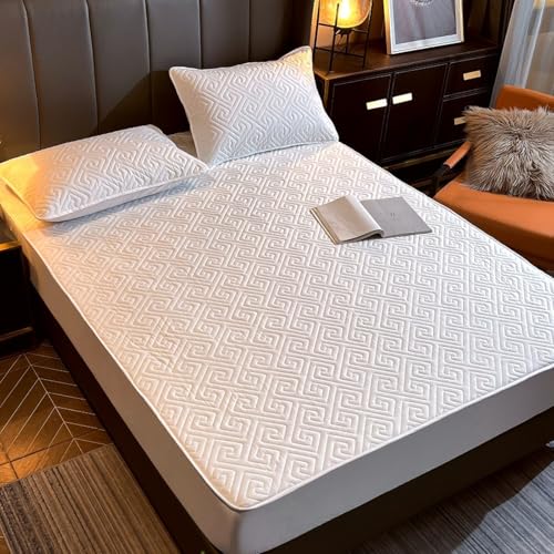 JIANINGHOME Weiches strapazierfähiges Spannbettlaken 180x200,Spannbetttücher,Bedding Spannbettlaken - Gebürstete Mikrofaser Spannbetttuch JIANINGHOME Weiches strapazierfähiges Spannbettlaken 180x200,Spannbetttücher,Bedding Spannbettlaken - Gebürstete Mikrofaser Spannbetttuch von JIANINGHOME