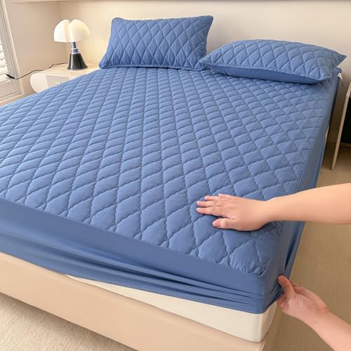 JIANINGHOME wasserdichte Spannbettlaken 50x75cm,Matratzen-Bett-Schoner mit Spannumrandung|Auch für Boxspring-Betten von JIANINGHOME