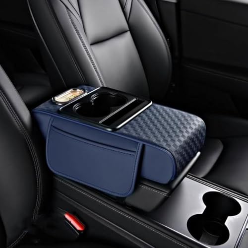 JIANXKILB Auto-Armlehnen-Kissen für Land Rover Freelander I (LN) 1998-2001 2002 2003 2004 2005 2006, PU Leder Multifunktionales Auto Armlehnen Auflage Armlehnen-aufbewahrung Abdeckung,G von JIANXKILB