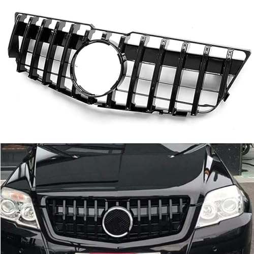 JIANXKILB Kühlergrill Außentuning-Zubehörteile für Mercedes Benz GLK Class X204 GLK250 GLK350 2008-2012, Auto Frontgrill Vorderen Stoßfänger Grill Auto Grill Ersatz Zubehör von JIANXKILB