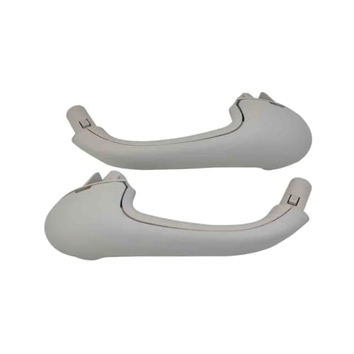 JIANYISR Auto Griff Innentür 2038101551 Schwarz Beige Grau Auto Vorne Hinten Innen Tür Pull Griffe Trim Für C Klasse W203 2000-2005 2006 2007(Gray Set) von JIANYISR