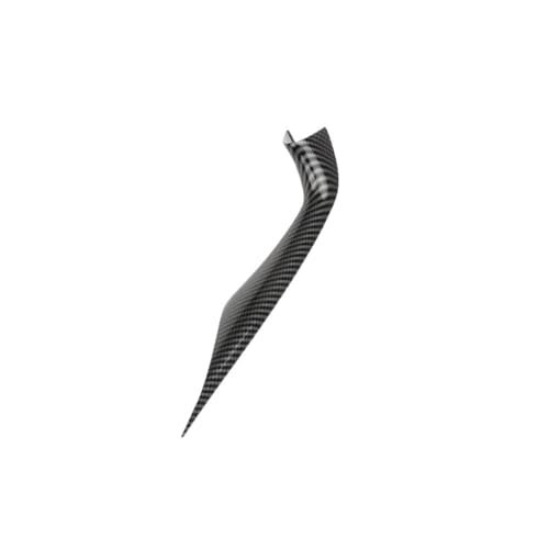 JIANYISR Auto Griff Innentür Auto Innen Carbon Fiber Textur Tür Armlehne Pull Griff Schutzhülle Abdeckung Trim Für 5 Serie G30 G38 2018 2019(Carbon fiber left) von JIANYISR