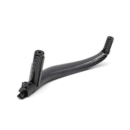JIANYISR Auto Griff Innentür Auto Innen Links Rechts Vorne Hinten Passagier Türgriff Innen Pull Panel Trim Ersatz Für X5 X6 F15 F16 2014-2018(Carbon-Left) von JIANYISR