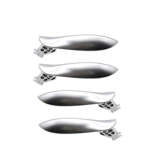 JIANYISR Auto Griff Innentür Auto-Innenraum Links Rechts Verchromter Türgriff Für 5er F10 F11 F18 520i 523i 525i 528i 535i 2010–2016 2017 Silber(4pcs set) von JIANYISR