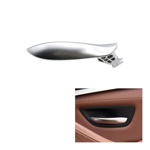 JIANYISR Auto Griff Innentür Auto-Innenraum Links Rechts Verchromter Türgriff Für 5er F10 F11 F18 520i 523i 525i 528i 535i 2010–2016 2017 Silber(Right 1pc) von JIANYISR