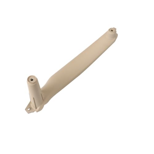 JIANYISR Auto Griff Innentür Auto-Innentürgriff, Innentür-Halteplattengriffe Ziehende Verkleidungsabdeckung Für X5 X6 Für E70 E71 E72 2007-2011 2012 2013(Left Beige) von JIANYISR