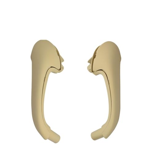 JIANYISR Auto Griff Innentür Auto Inner Griff Innen Tür Panel Pull Trim Abdeckung Grau Beige Schwarz Links Rechts Für W203 C-klasse 2038101551(Beige-Front) von JIANYISR
