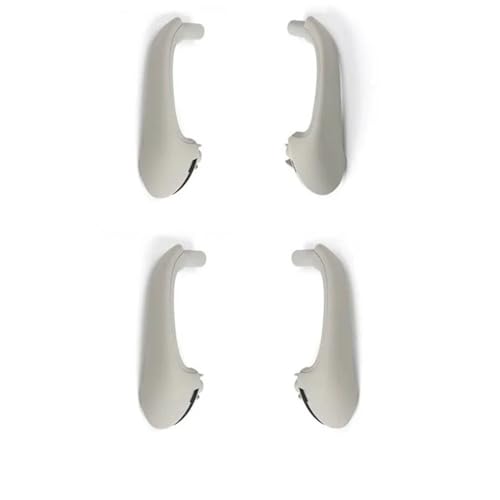 JIANYISR Auto Griff Innentür Auto Vorne Links Rechts Innen Tür Pull Griff Abdeckung Innen Griffe Für W203 2000 2001 2002 2003 2004 2005 2006 2007(4pcs gray) von JIANYISR