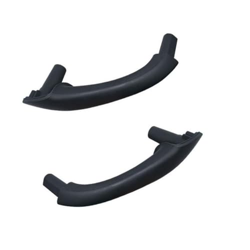 JIANYISR Auto Griff Innentür Auto Vorne Links Rechts Innen Tür Pull Griff Abdeckung Innen Griffe Für W203 2000 2001 2002 2003 2004 2005 2006 2007(Black front L and r) von JIANYISR
